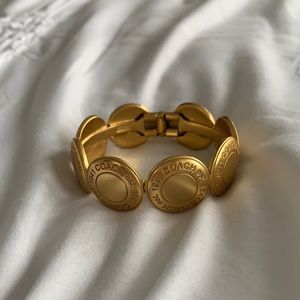 Coach Gold Hinge Braceleg